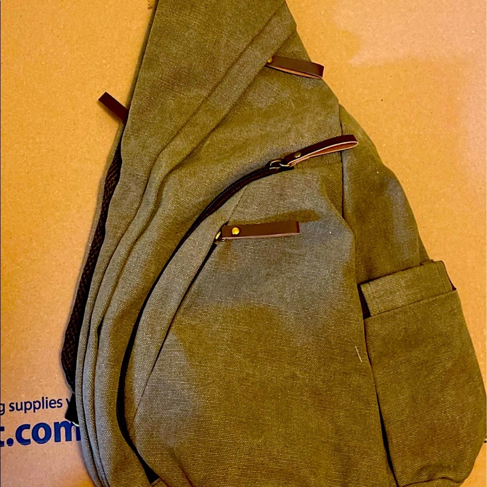 Canvas Half Backpack Purse women/girls